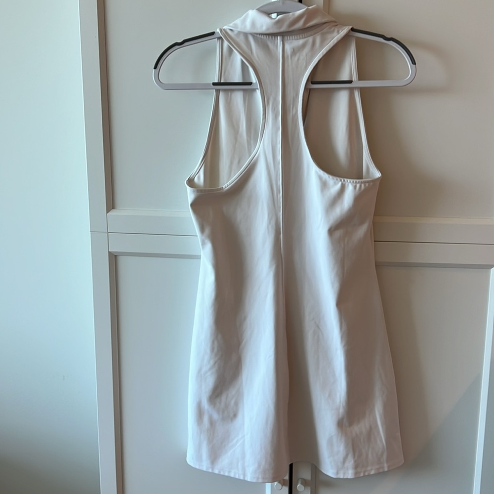GAP Fit Women's White Sleeveless Polo Tank Dress. Small. - Picture 3 of 4